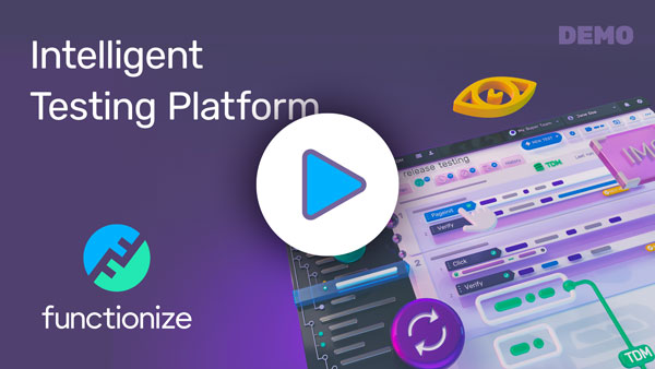 Functionize demo video - Watch Now!