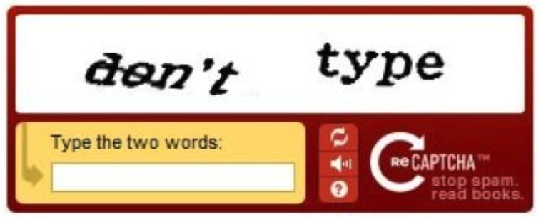 reCaptcha used to help train machine learning to read text